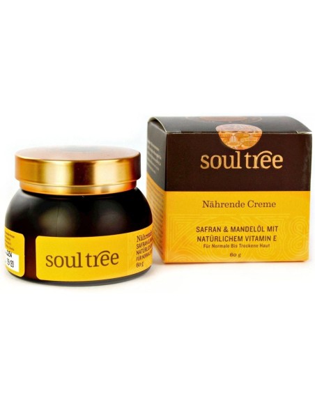 Soultree Crema Facial Nutritiva Azafran 60G