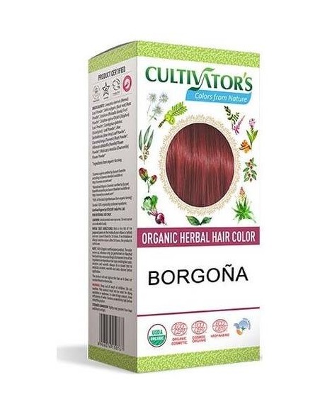 Cultivator'S Borgoña Tinte Orgánico 100G