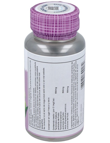Solaray Triphala 500Mg 90Cap