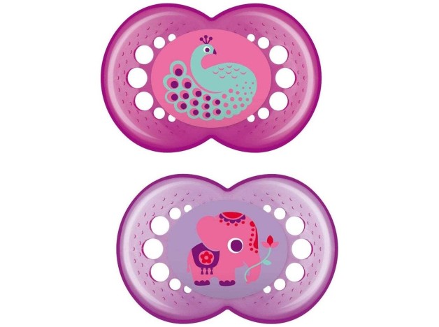 Mam Baby Chupete Silicona Original + 6 M Pack...