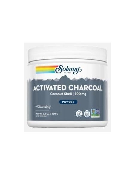 Solaray Charcoal Coconut Activated Carbon Activo 75G