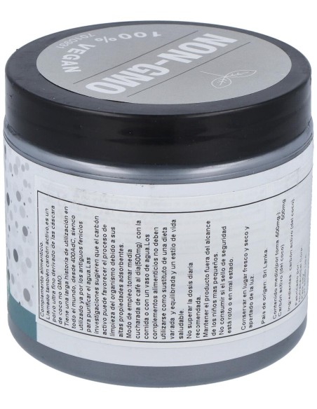Solaray Charcoal Coconut Activated Carbon Activo 75G