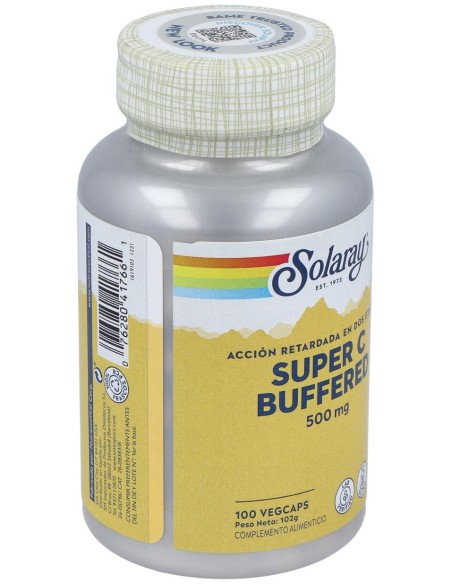 Solaray Super C 100Cáps Vegetales