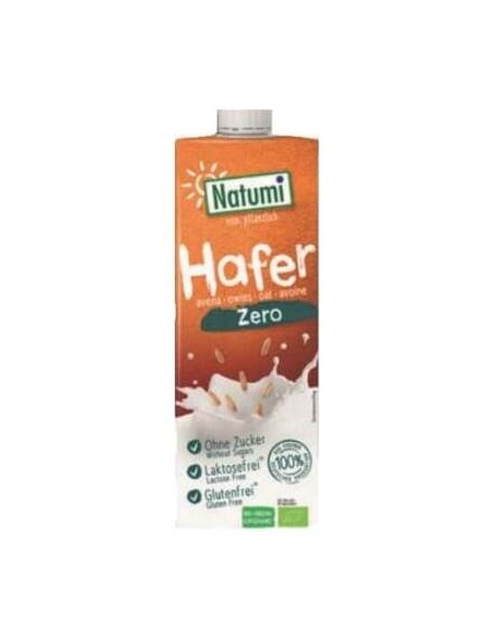 Bebida Vegetal De Avena Zero 1Lt. Bio Sg Vegan