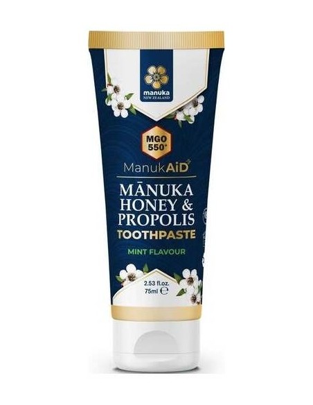 Manuka New Zealand Dentifrico Mgo 550+ Manuka Honey %26 Propolis 75Ml