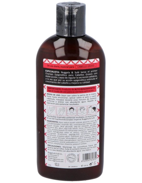 Nuggela %26 Sulé Champú Epigenético Cabellos Grasos, 250 Ml