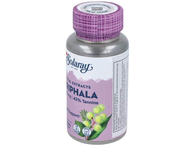 Solaray Triphala 500Mg 90Cap