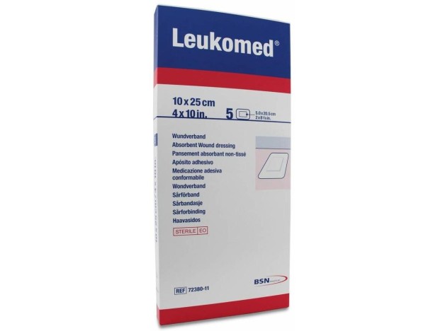 Leukomed Apósito Postoperatorio 10 Cm X 25 Cm,...