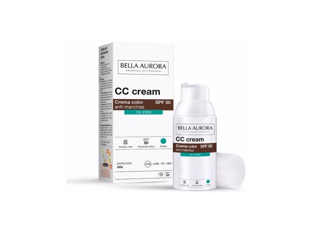 Bella Aurora Cc Cream Oil Free Antimanchas...