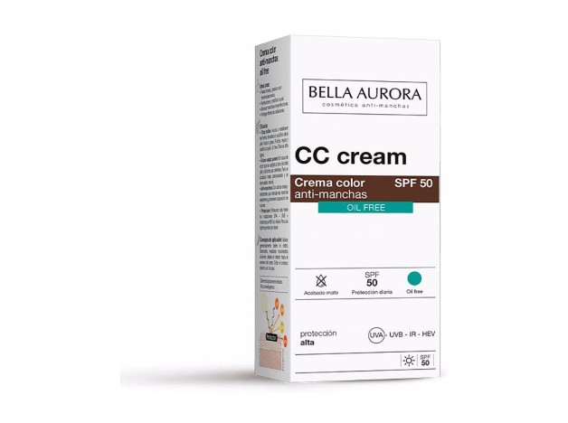 Bella Aurora Cc Cream Oil Free Antimanchas...