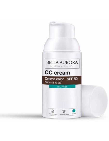 Bella Aurora Cc Cream Oil Free Antimanchas Spf50 30Ml