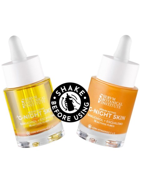 Servm Botanical Institute Active Serum G-Night Skin Oily 30Ml