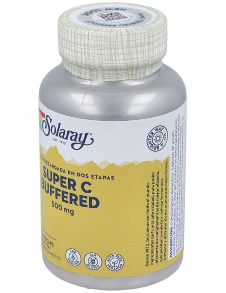 Solaray Super C 100Cáps Vegetales