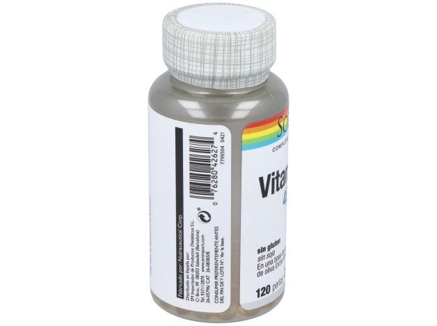 Solaray Vitamina D3 400Ui 120Caps