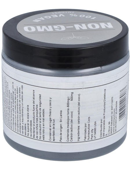 Solaray Charcoal Coconut Activated Carbon Activo 75G