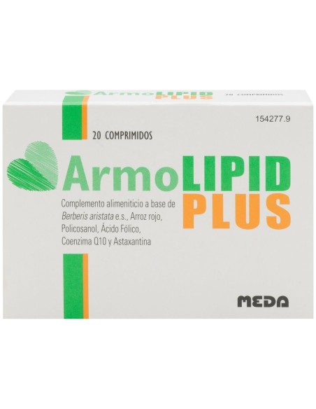 Armolipid Plus, 20 Comprimidos