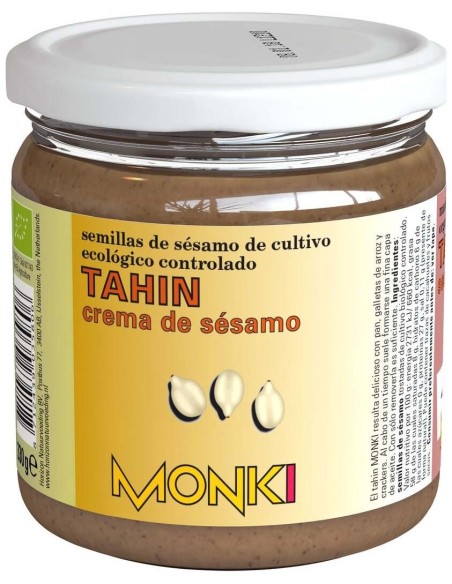 Monki Tahin Tostado Sin Sal Bio 330G