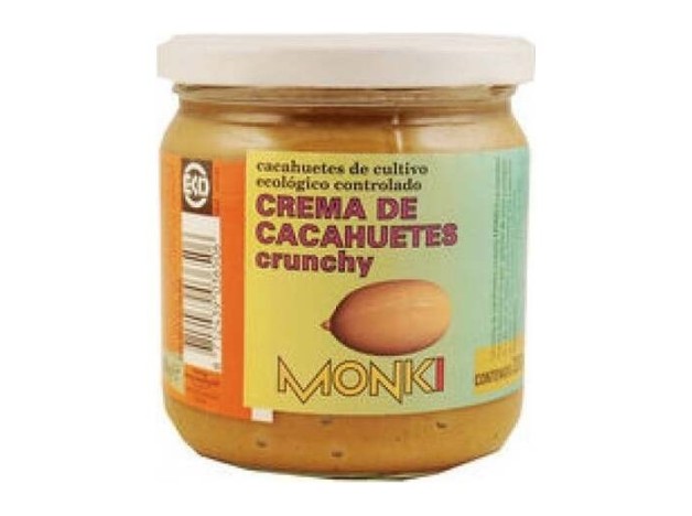 Monki Crema De Cacahuetes Crujiente Bio 330G