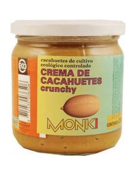 Monki Crema De Cacahuetes Crujiente Bio 330G