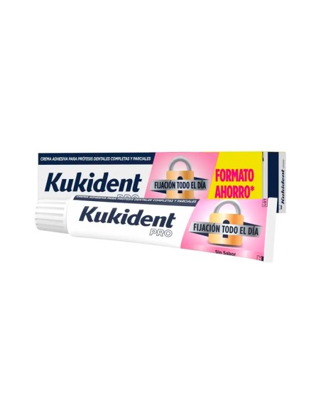 Kukident Pro Fijación Todo el Día Neutro 70 gramos (antiguo Kukident Pro Complete Neutro)