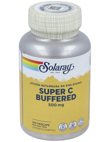 Solaray Super C 100Cáps Vegetales
