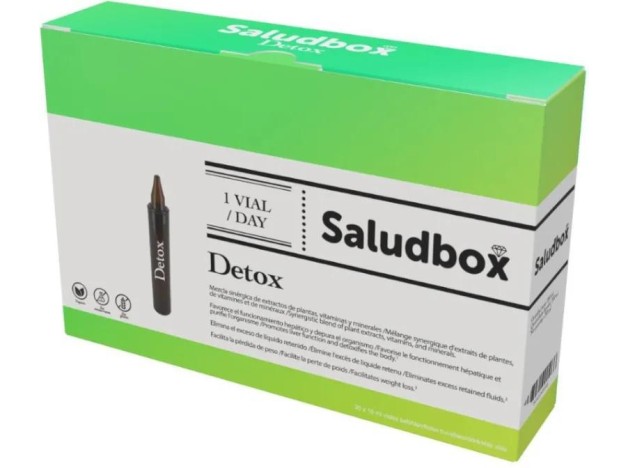 Saludbox Detox 20x10 ml Viales Bebibles
