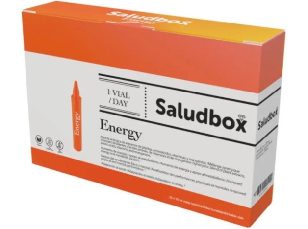 Saludbox Energy 20x10ml Viales Bebibles