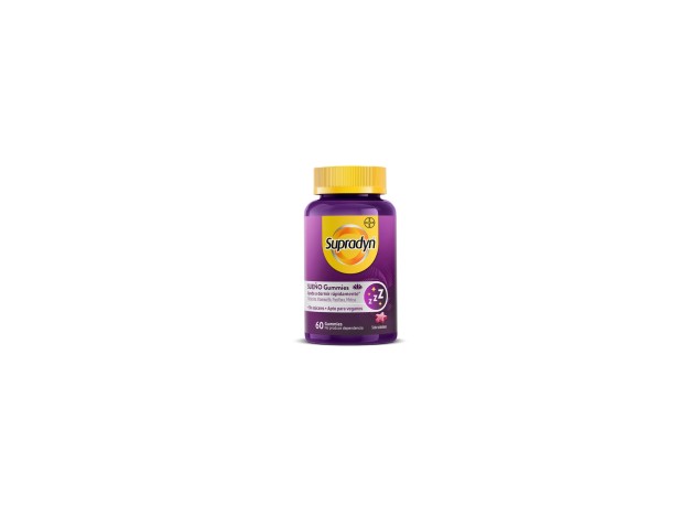 Supradyn Sueño Gummies 60 Gummies Sabor Arándano