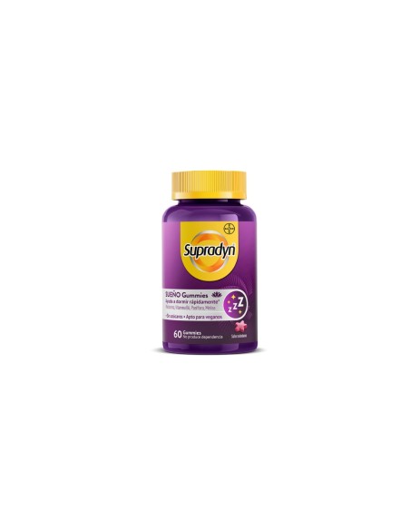 Supradyn Sueño Gummies 60 Gummies Sabor Arándano