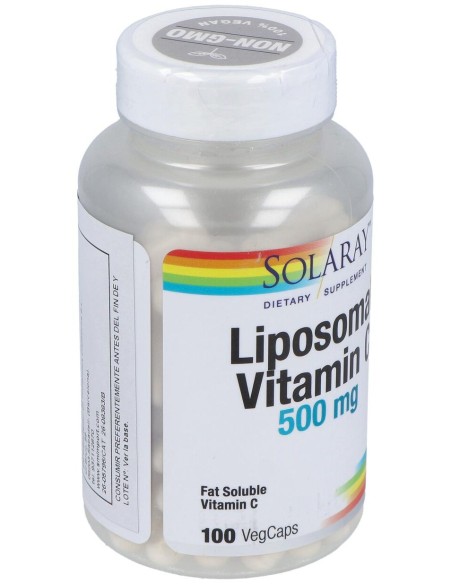 Liposomal Vitamina C 500Mg. 100Cap.