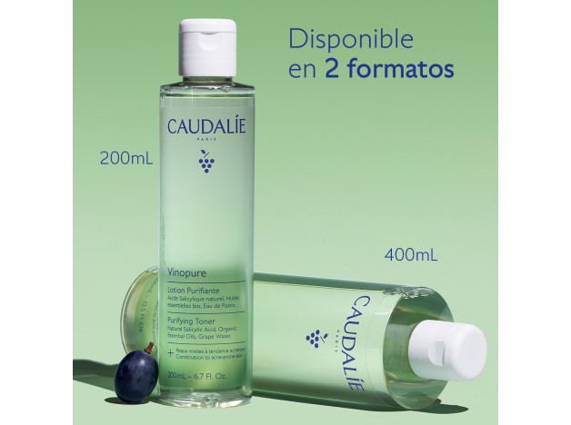 Caudalie Vinopure Tonico Purificante 400 ml