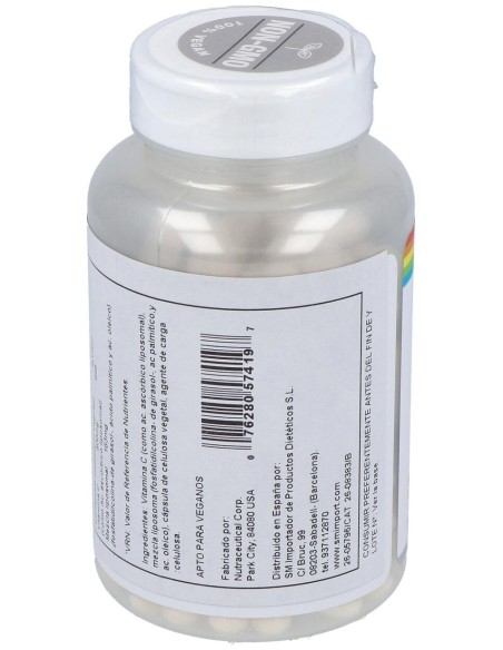 Liposomal Vitamina C 500Mg. 100Cap.