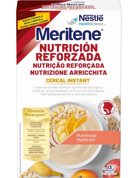 Meritene Cereal Multifrutas 13 Raciones 520 g