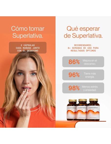 Superlativa Daily Antiestrés 3 x 60 cápsulas ¡Triplo!