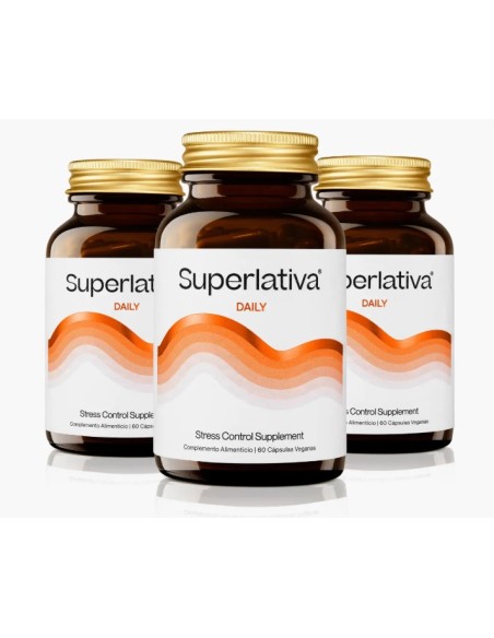 Superlativa Daily Antiestrés 3 x 60 cápsulas ¡Triplo!