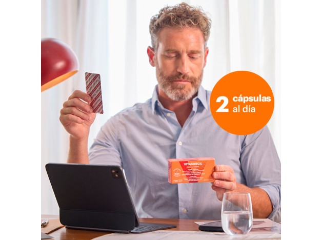 Vitacrecil Complex Forte 2x180 Cápsulas ¡Duplo!