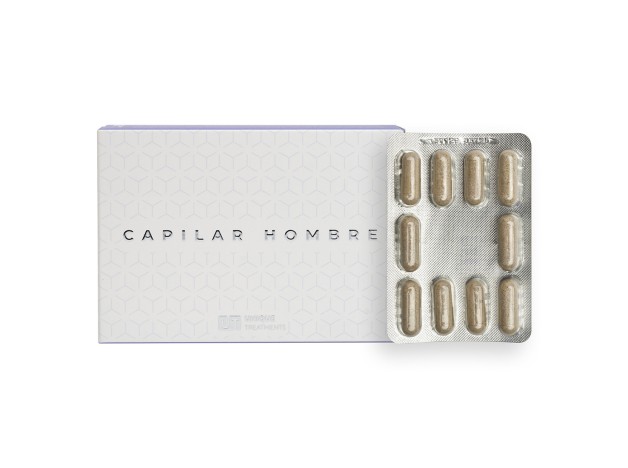 Unique Treatments Capilar Hombre 60 Cápsulas