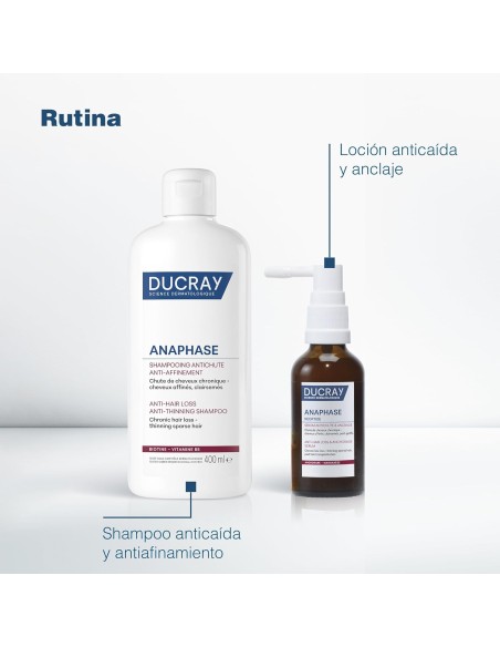 Ducray Anaphase Champú Anticaída Antiafinamiento 400 ml