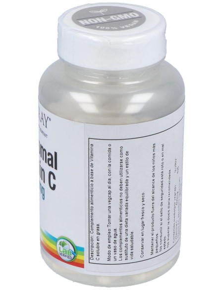 Liposomal Vitamina C 500Mg. 100Cap.
