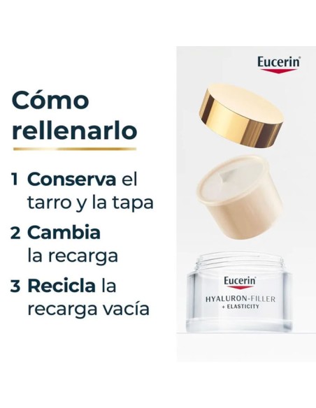 Eucerin Hyaluron-filler Elasticity Día SPF30 50 ml Refill