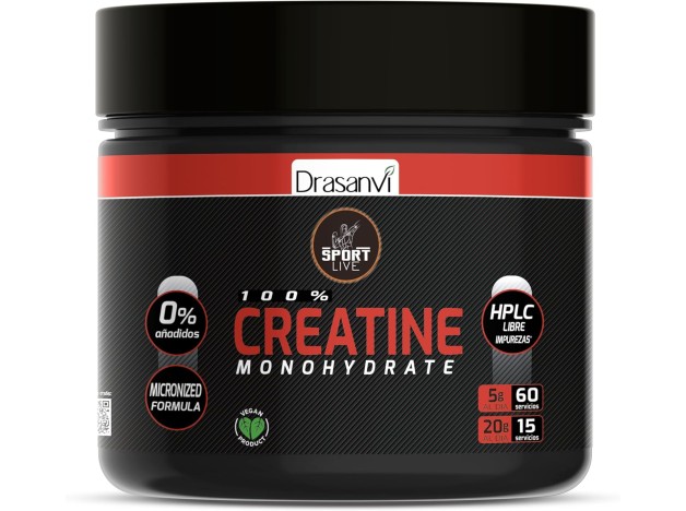 Drasanvi Creatine 100% Monohydrato Sport Live...
