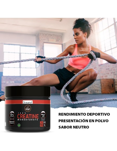 Drasanvi Creatine 100% Monohydrato Sport Live 300Gramos