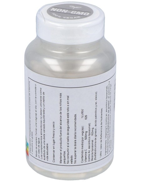 Liposomal Vitamina C 500Mg. 100Cap.