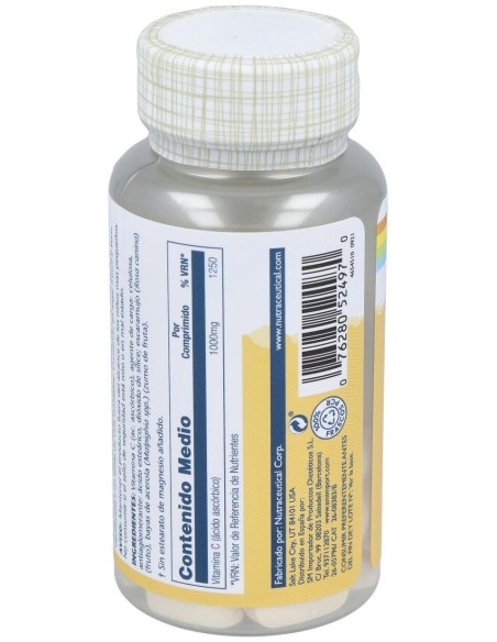 Solaray Small Vit C 1000Mg 30Comp