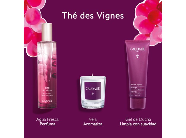 Caudalie The Des Vignes Agua 50 ml Cofre