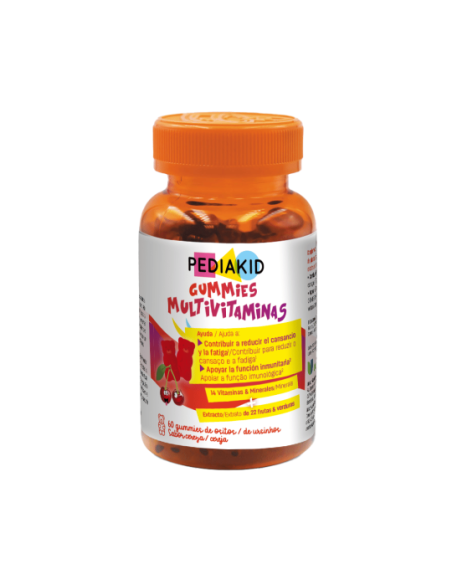 Pediakid Gominolas Multivitaminas 60 gummies