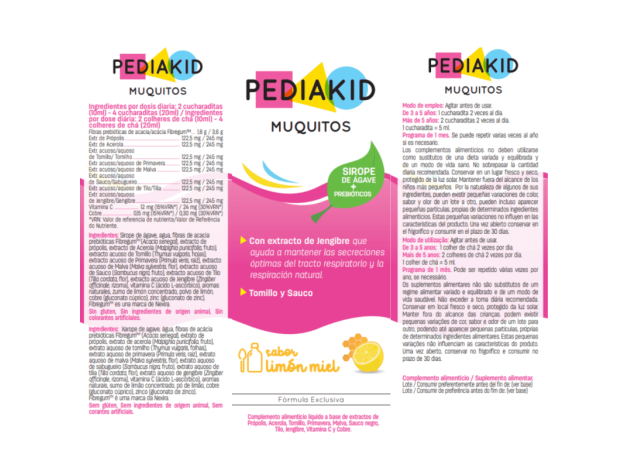 Pediakid Muquitos Nariz Expectorante 125 ml
