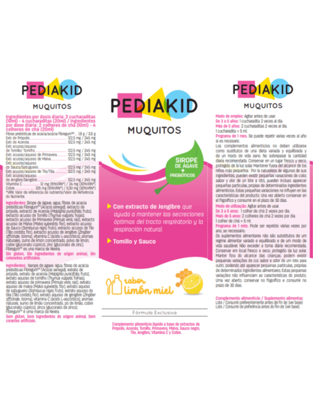 Pediakid Muquitos Nariz Expectorante 125 ml