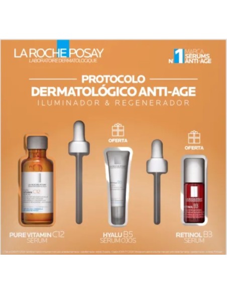 La Roche Posay Pure Vitamin C12 Pack Protocolo Dermatológico Antiage