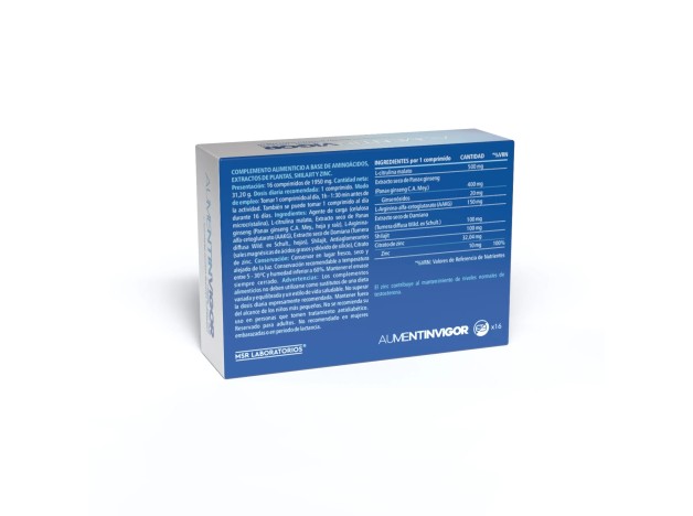 Aumentin Vigor 16 Comprimidos